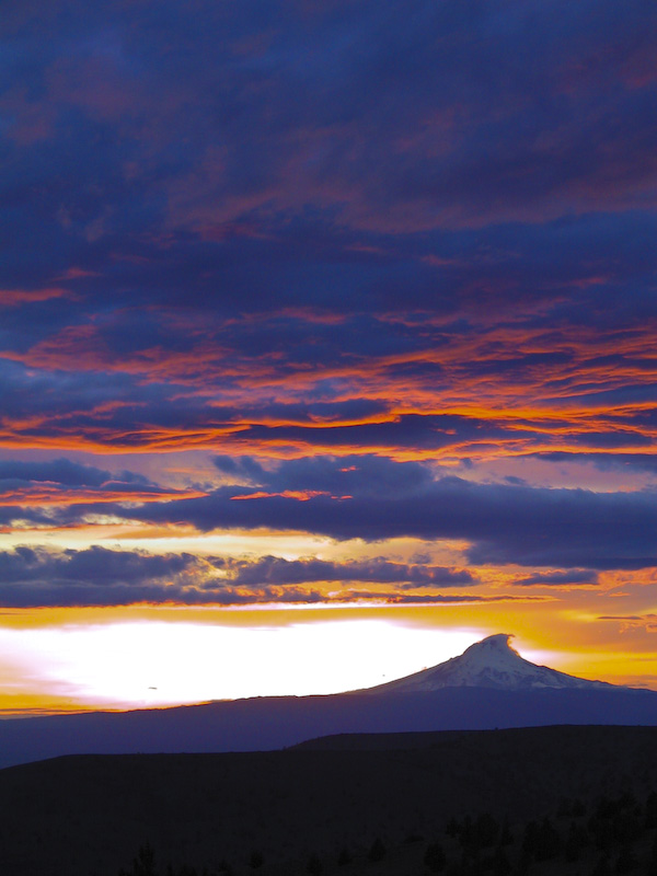 Mount Hood At Sunset